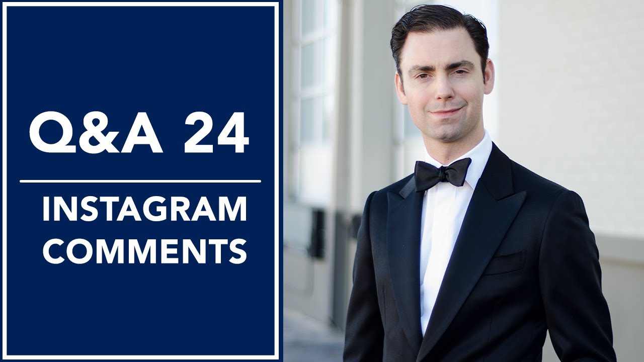 How Many Suits I Own, Why Dressing Well Is Important, And More - Q&A 24 | Kirby Allison
