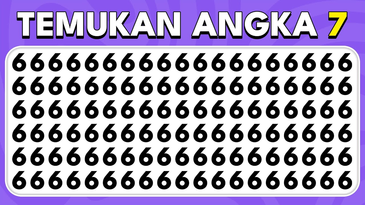 Temukan Emoji Yang Beda - Edisi Angka dan Huruf ✅ Mudah, Sedang, Sulit - 30 Level | Kuis Lebah