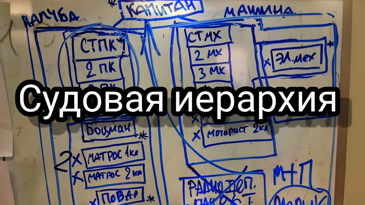 Судовая иерархия | Должности на судах торгового флота | Блог моряка