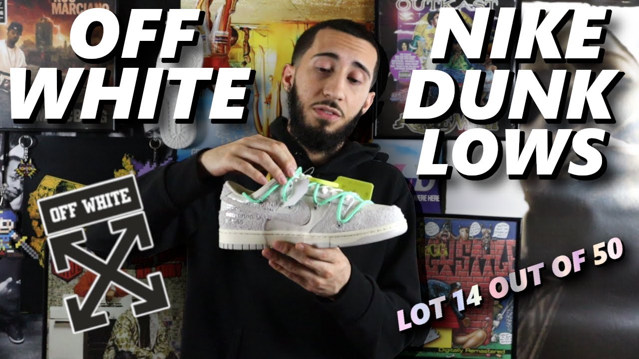 Off White Nike Dunk Lows - Lot 14 out of 50 Review