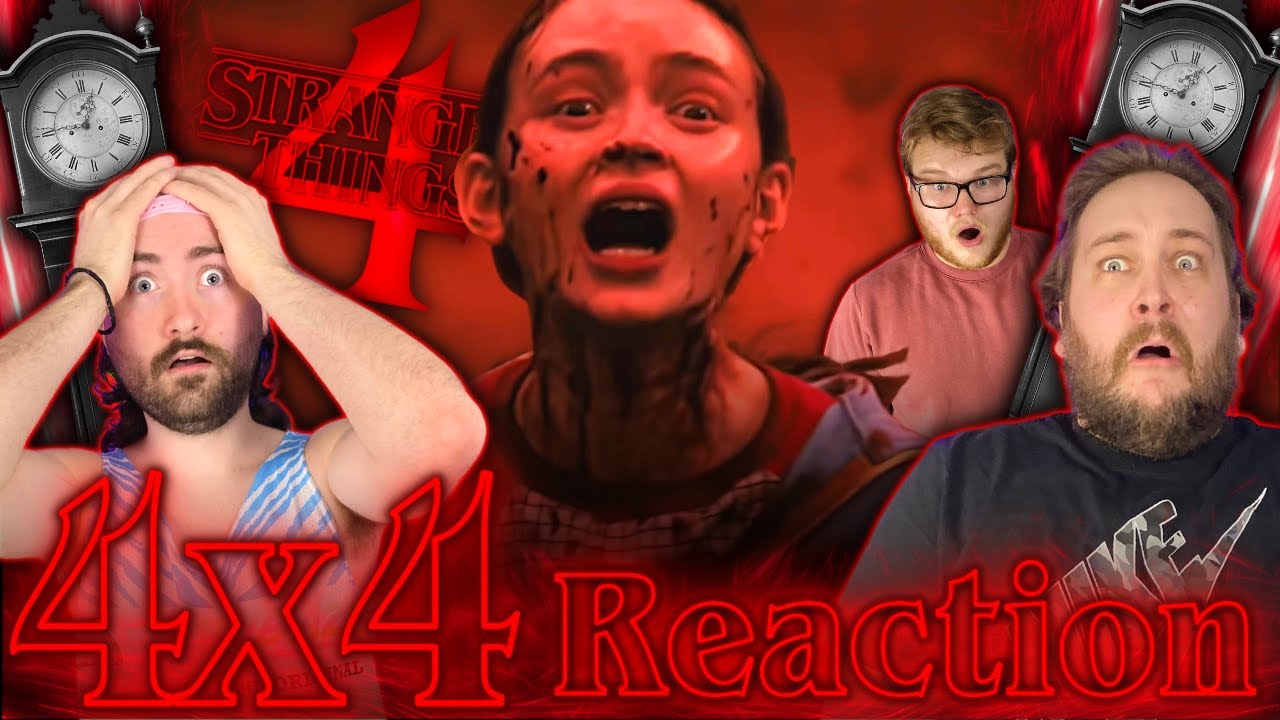RUN MAX, RUN!!!! Stranger Things - 4x4 REACTION!!! 