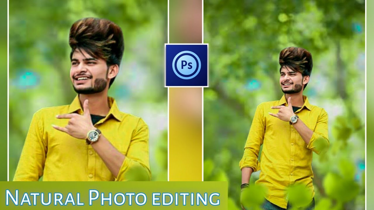 Natural Photo Editing in PS Touch cc | How to edit in PS Touch cc | PS Touch Tutorial in Mobile 🔥🔥