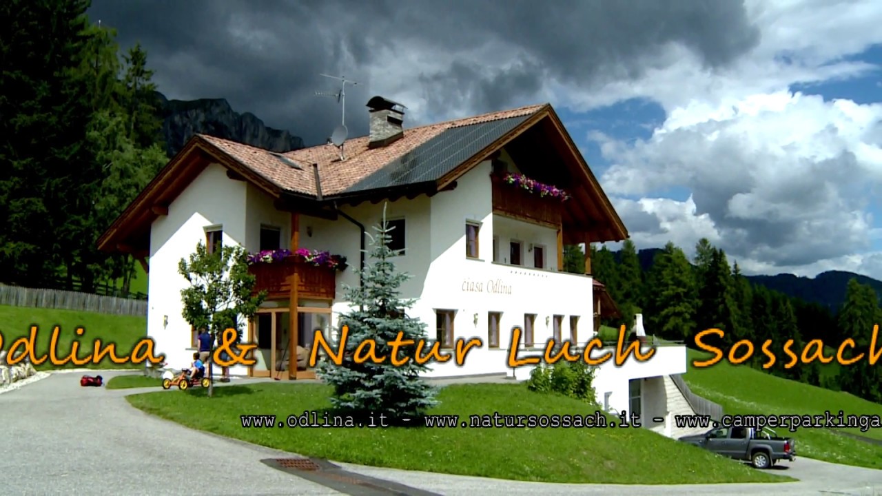 Apartments Ciasa Odlina - Camper Parking Odlina - Apartments Natur Lüch Sossach