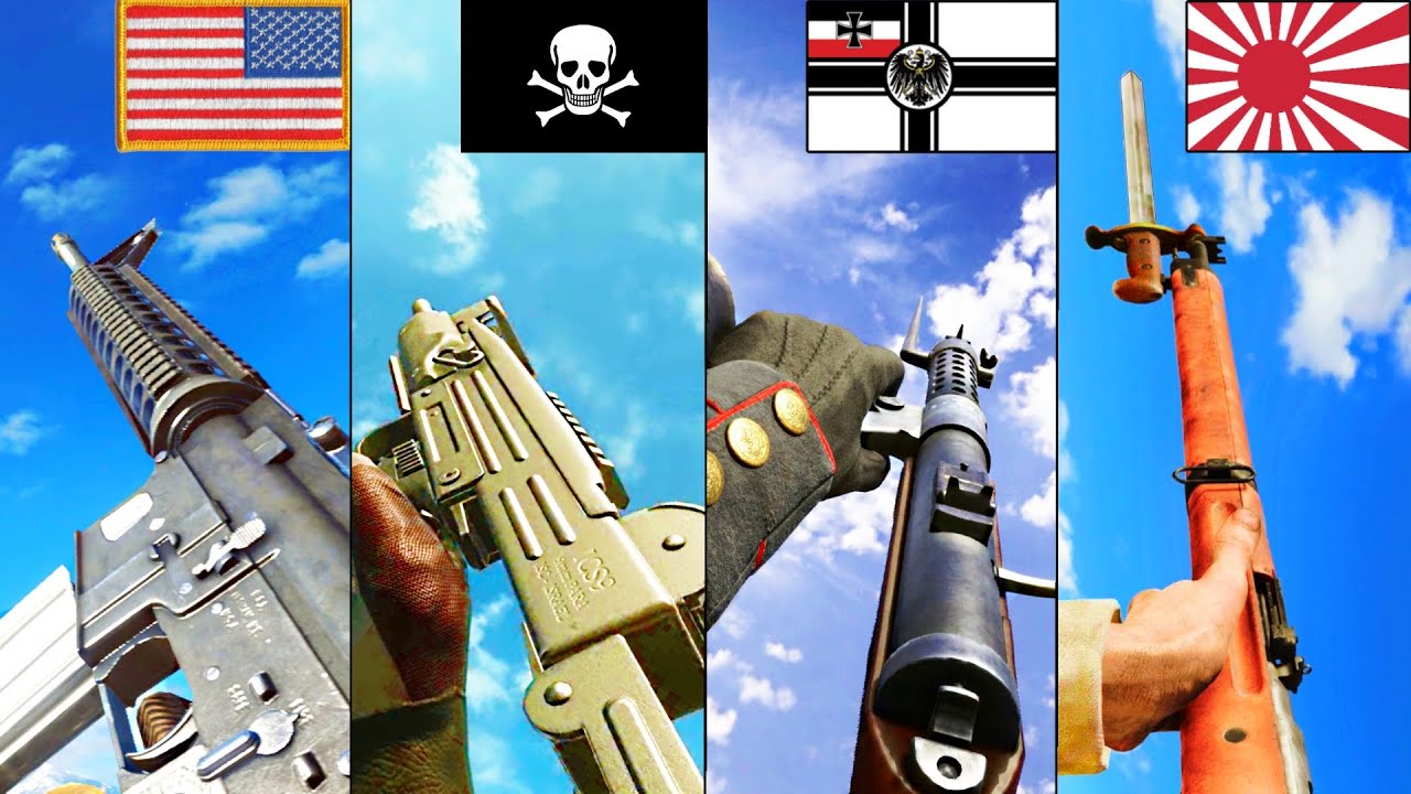 Играем с исторически точным снаряжением в разных играх серии Battlefield...