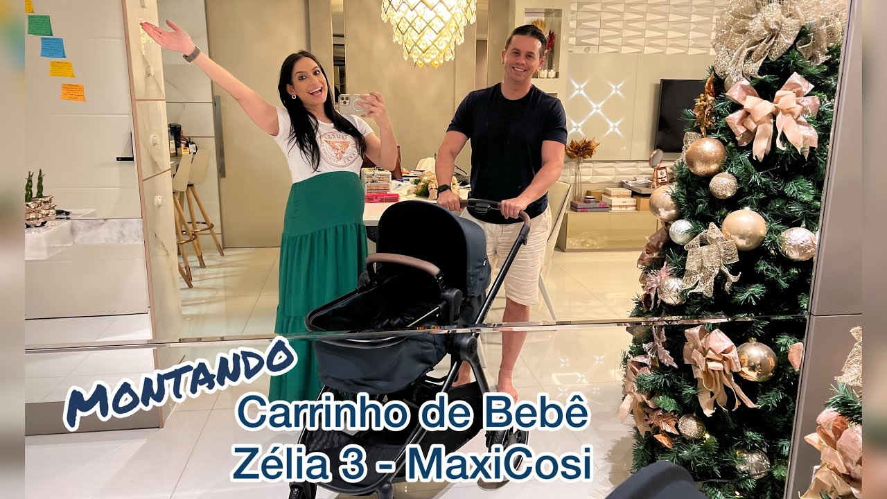 Montando Carrinho de Bebê - Zélia 3 Máxi Cosi - montagem, funções, será que valeu a pena?? #enxoval