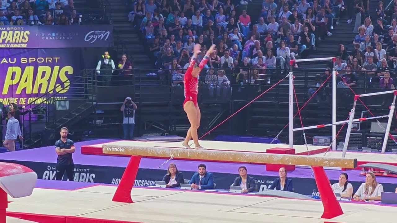 Jessica GADIROVA BEAM QUALIFICATION Moreau SPORT 2025 