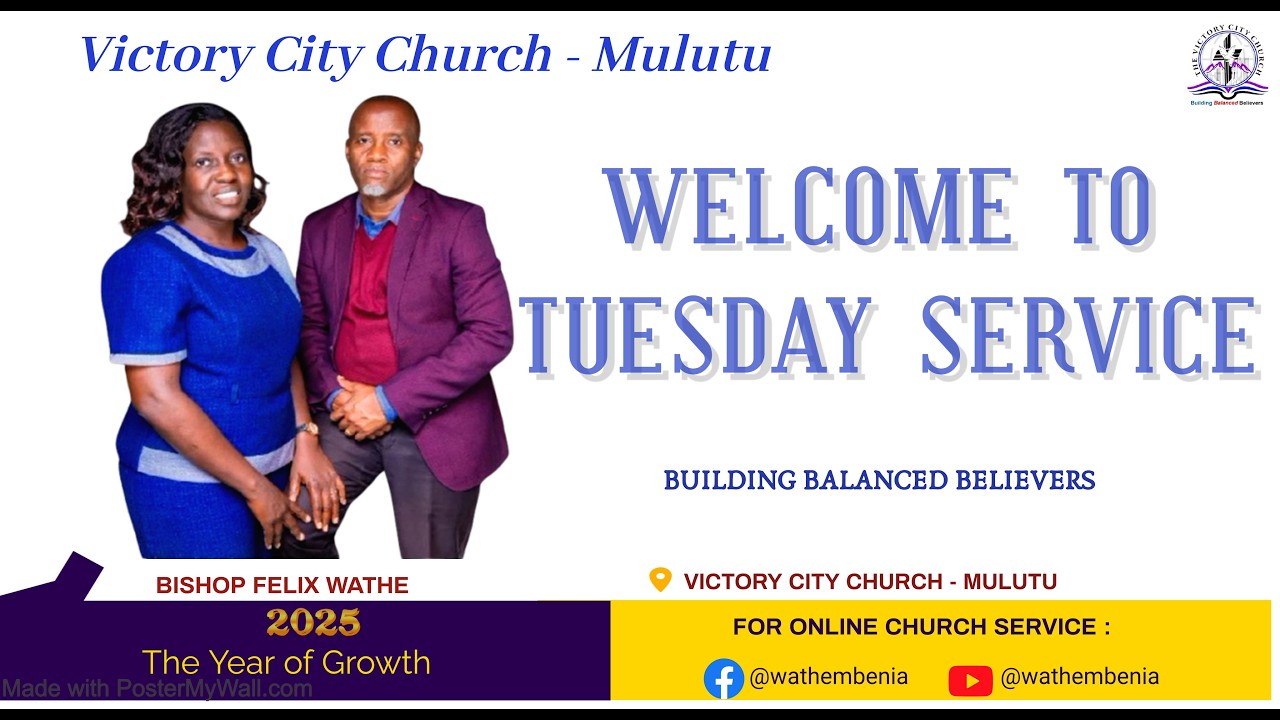 Welcome  To Tuesday Service
