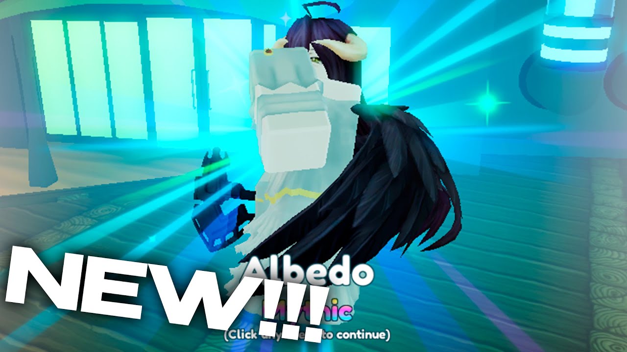 NEW OVERLORD UPDATE!!!ALBEDO Anime Adventures!!!
