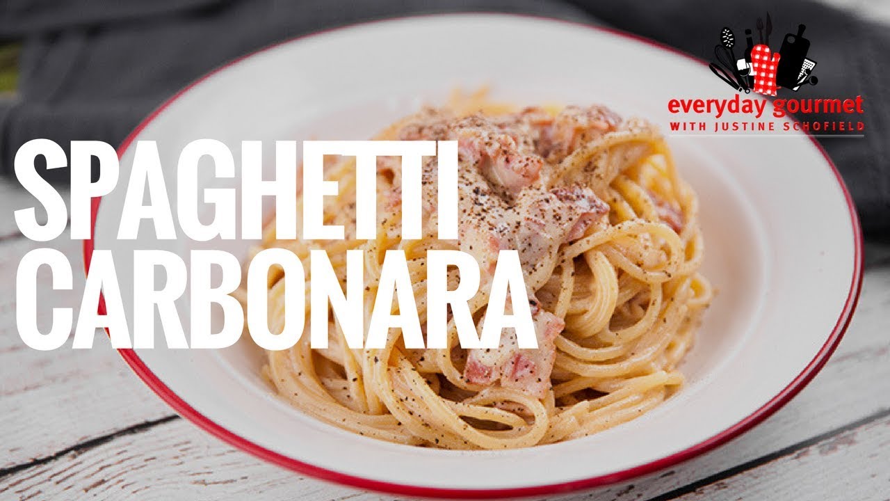 Spaghetti Carbonara | Everyday Gourmet S8 E42