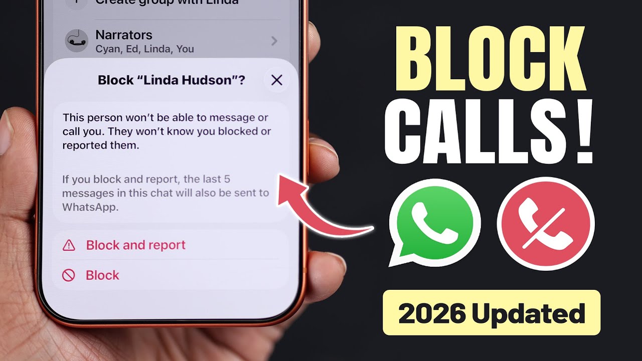 How To Block Calls on WhatsApp! [iPhone & Android]