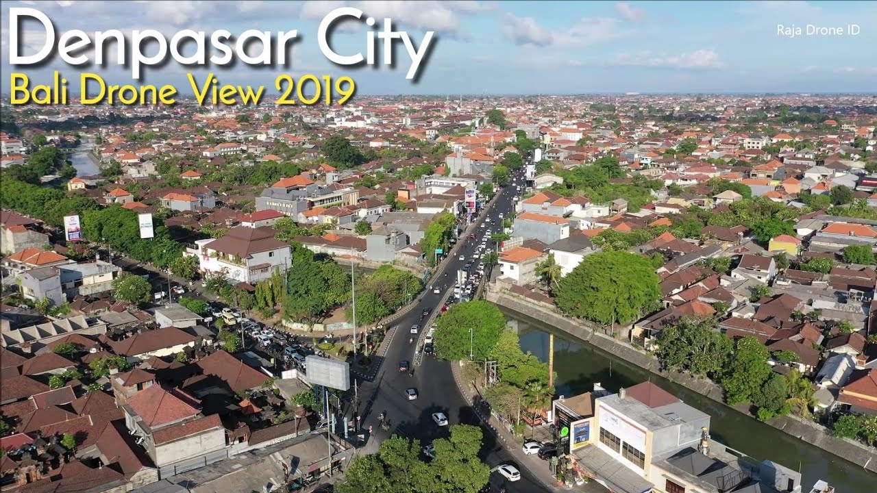 Bali Drone View 2019, Denpasar City