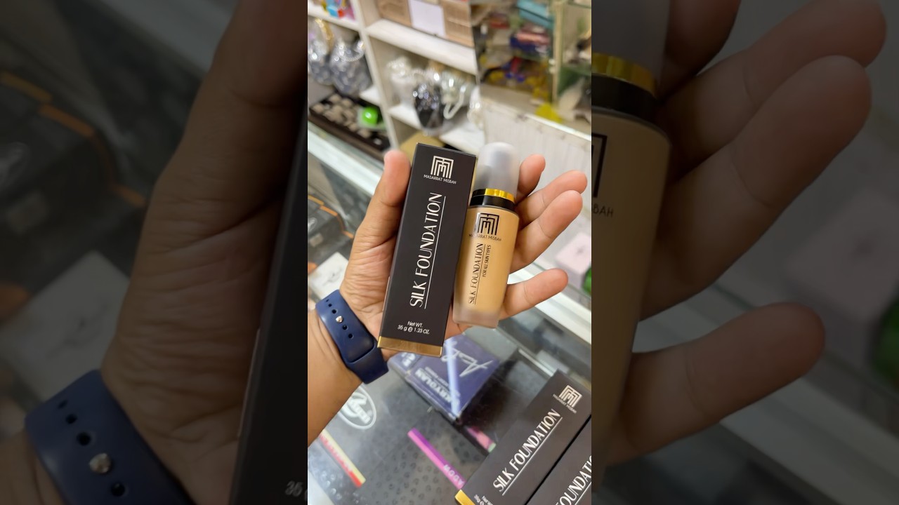 Best makaup silk foundation Masarrat misbah 2025 collection