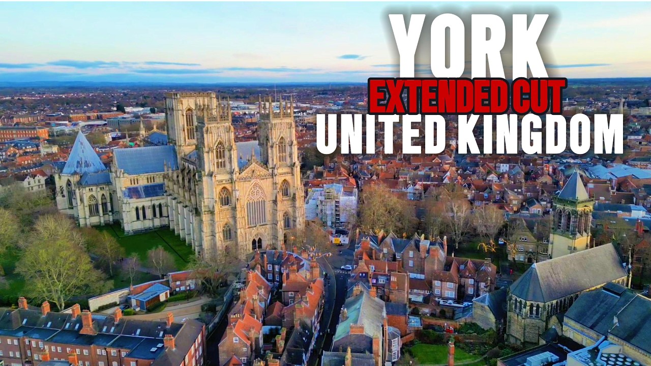 York From Above | EXTENDED CUT | Cinematic Drone Views
