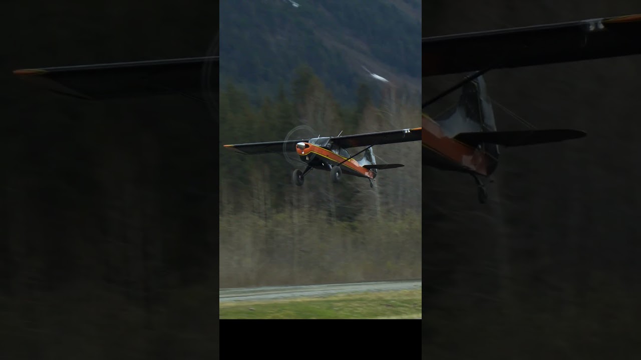 1949 N1363H Aeronca 15AC Sedan #tailwheel #takeoff #backcountry #alaska   #2025 #aviation #flying