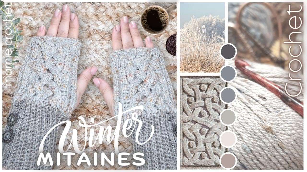 🧶ESSENTIAL COMPLEMENT FOR A WARM WINTER HOOK 🧶TUTORIAL STEP BY STEP @MamieCrochet