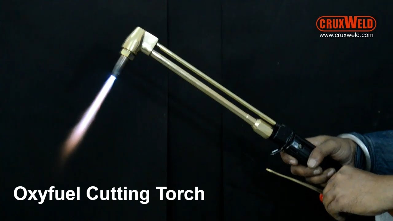 Cut metal fast and accurately with the gas cutting torch - Oxy/Acetylene/LPG Gas Cutting Blowpipe