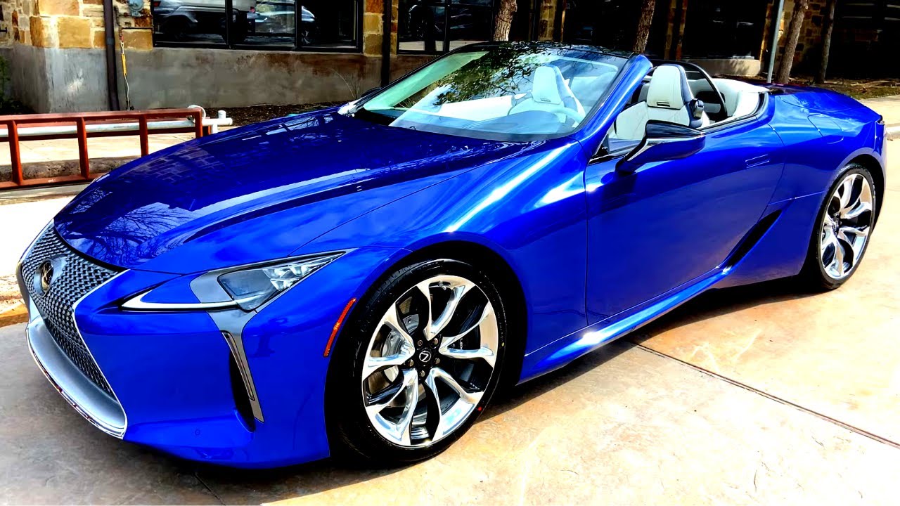2021 Lexus LC500 Convertible Inspiration Series Walkaround
