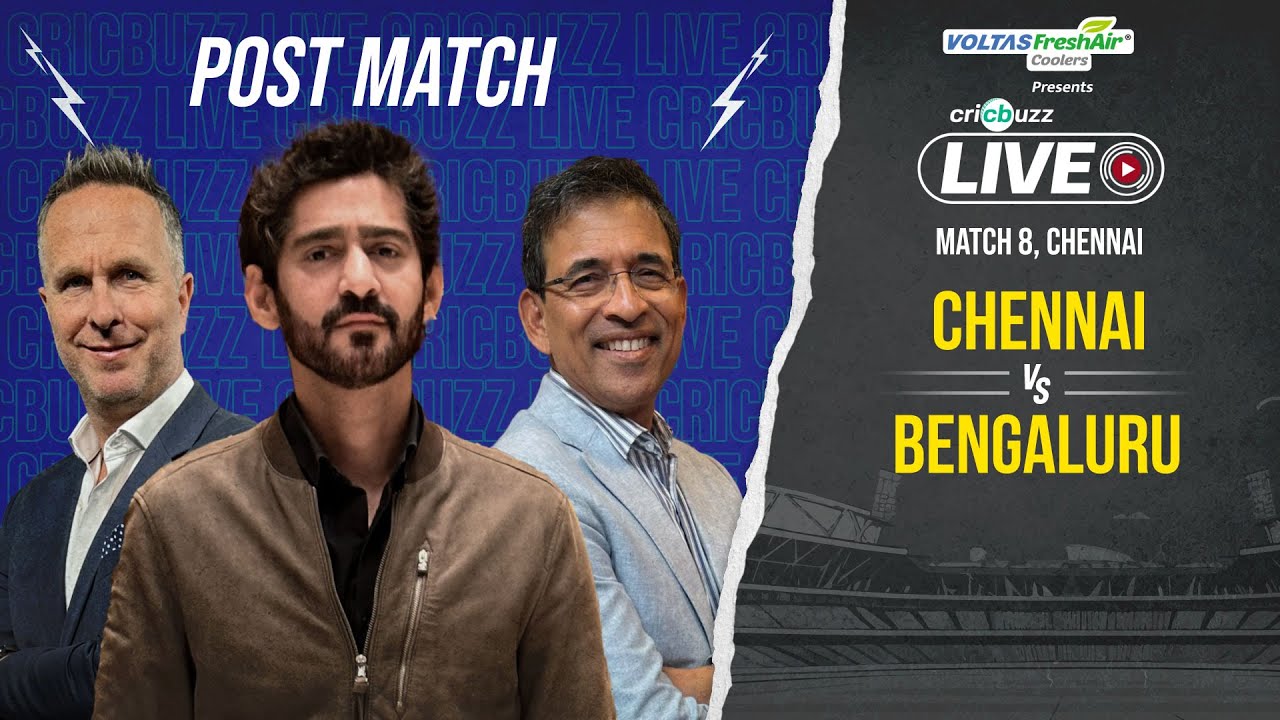 Cricbuzz Live: #RCB clinch historic win, beat #CSK by 50 runs