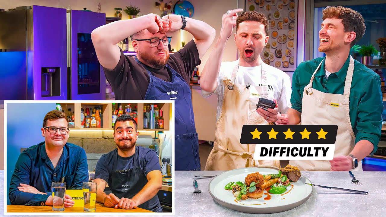 2 Chefs Brutally Judge As We Re-make a Dish From JUST Taste! | Sorted Food
