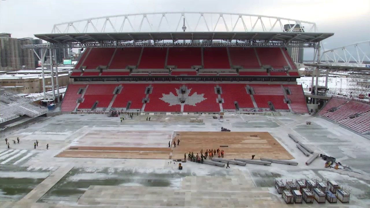 Watch: Exhibition Stadium time-lapse