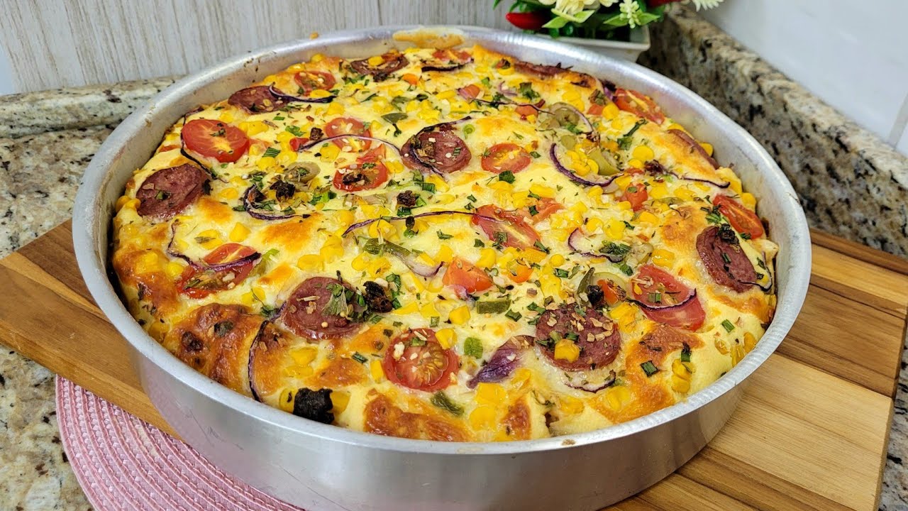 EXPLOSÃO DE SABOR ESSA TORTA CAIPIRA PERFEITA PARA A FESTA JUNINA! RECEITA QUE VAI ROUBAR A CENA!