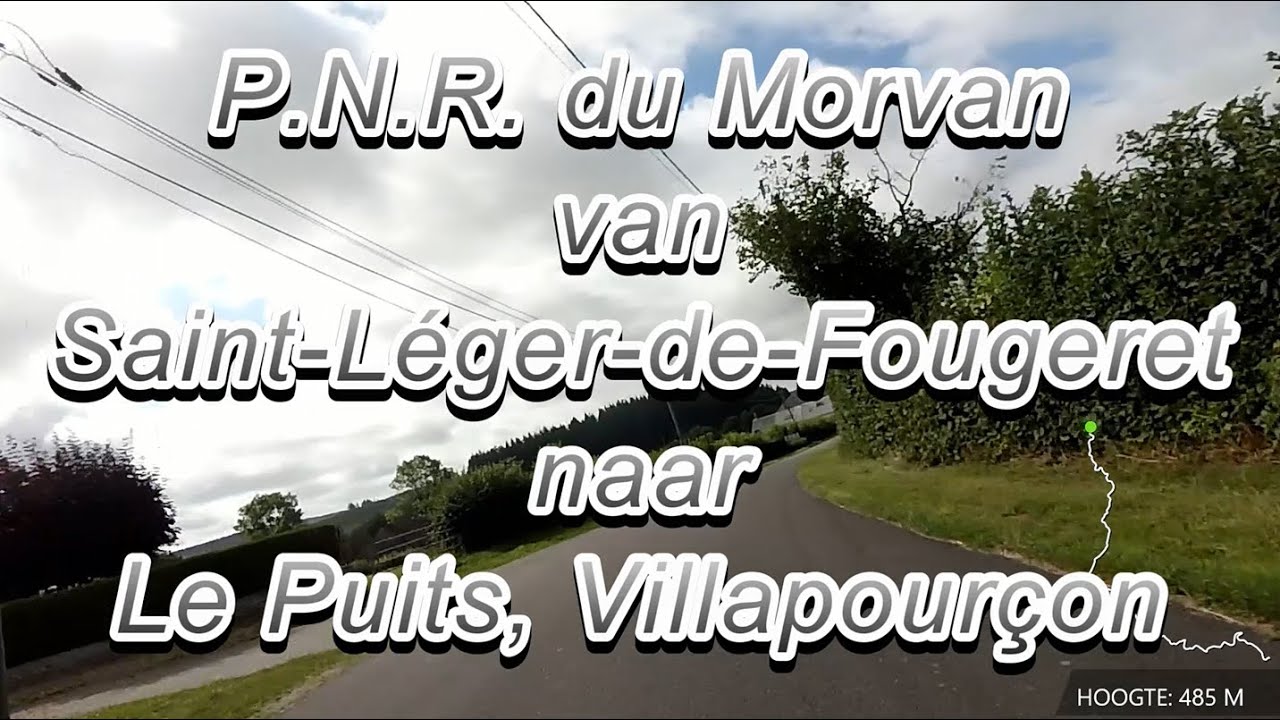 P.N.R. du Morvan van Saint-Léger-de-Fougeret naar Le Puits, Villapourçon Honda CRF 1000 ATAS