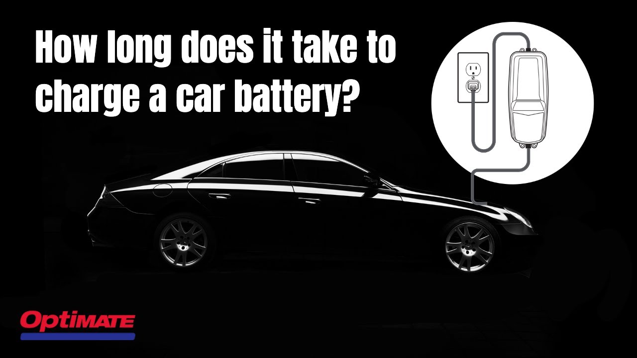 How Long Does It Take To Charge A Car Battery? #Shorts