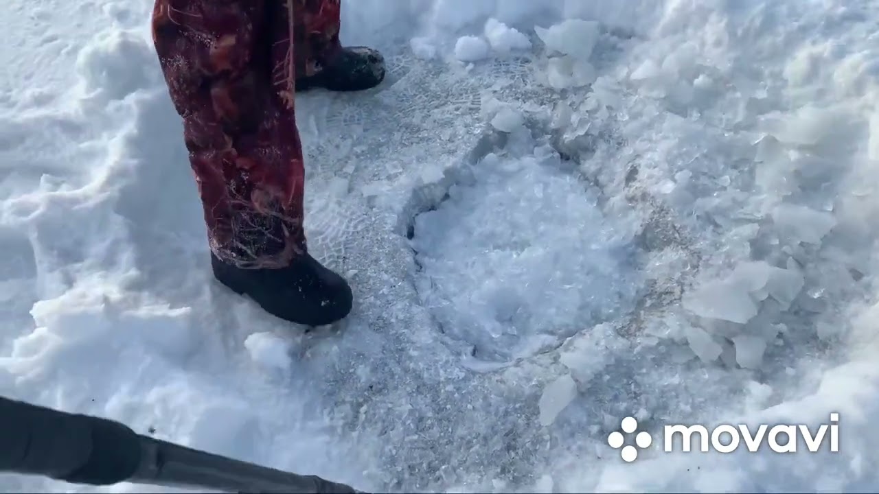 Якутская пешня разборная