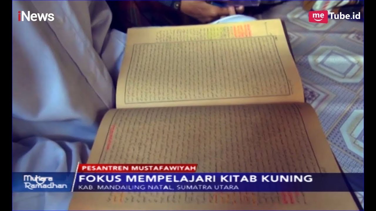 Santri di Pesantren Mustafawiyah Mandailing Natal Fokus Pelajari Kitab Kuning - iNews Sore 13/05