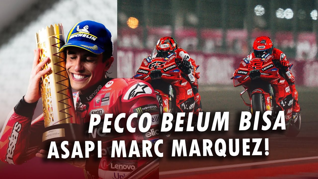 Hasil MotoGP Qatar 2025 - Marc Marquez Taklukkan 'Taman Bermain' Francesco Bagnaia!