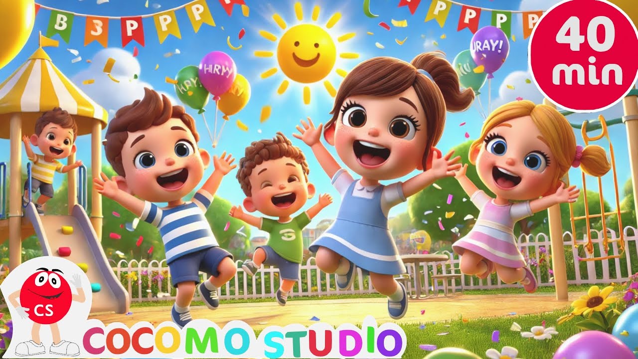 Preschool Kids Action Song | If You’re Happy and You Know It