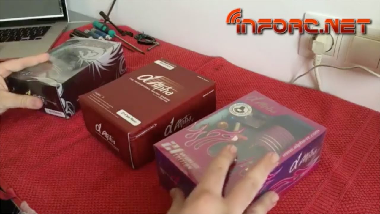 Tutorial y comparativa - Como desmontar un motor de coche RC. Gama Alpha engines