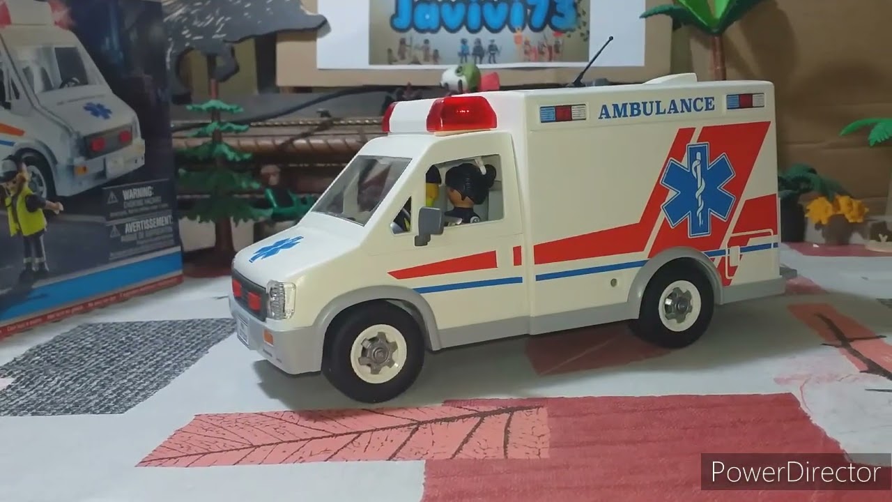 playmobil ambulancia. Referencia: 71232.Año: 2022.