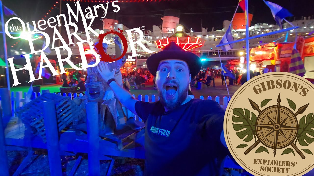 WE SCREAMED at The Queen Mary's Dark Harbor 2025