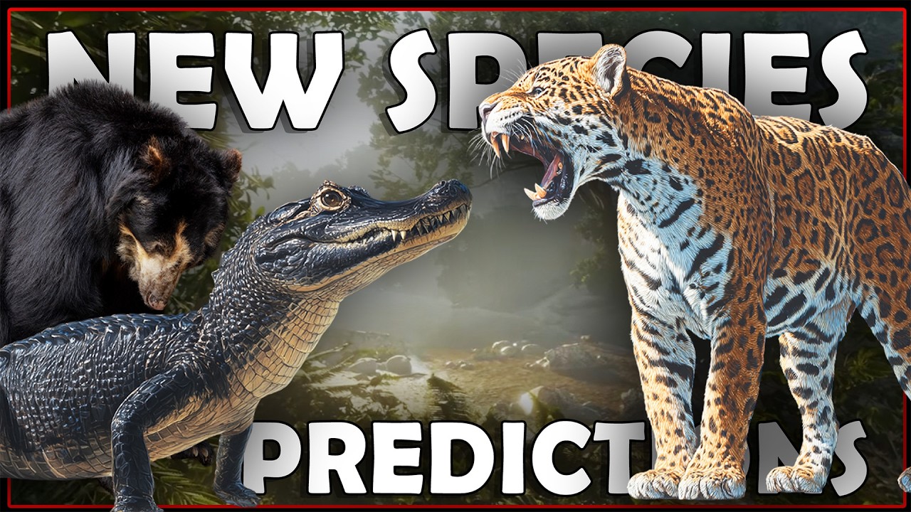 ALL SPECIES PREDICTED for the NEW South America MAP!