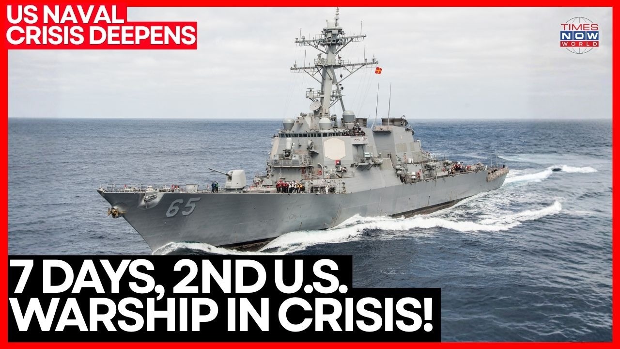 WARSHIP DEAD! US Navy Destroyer Breaks Down in South China Sea, Stranded Without Power For 4 Days!