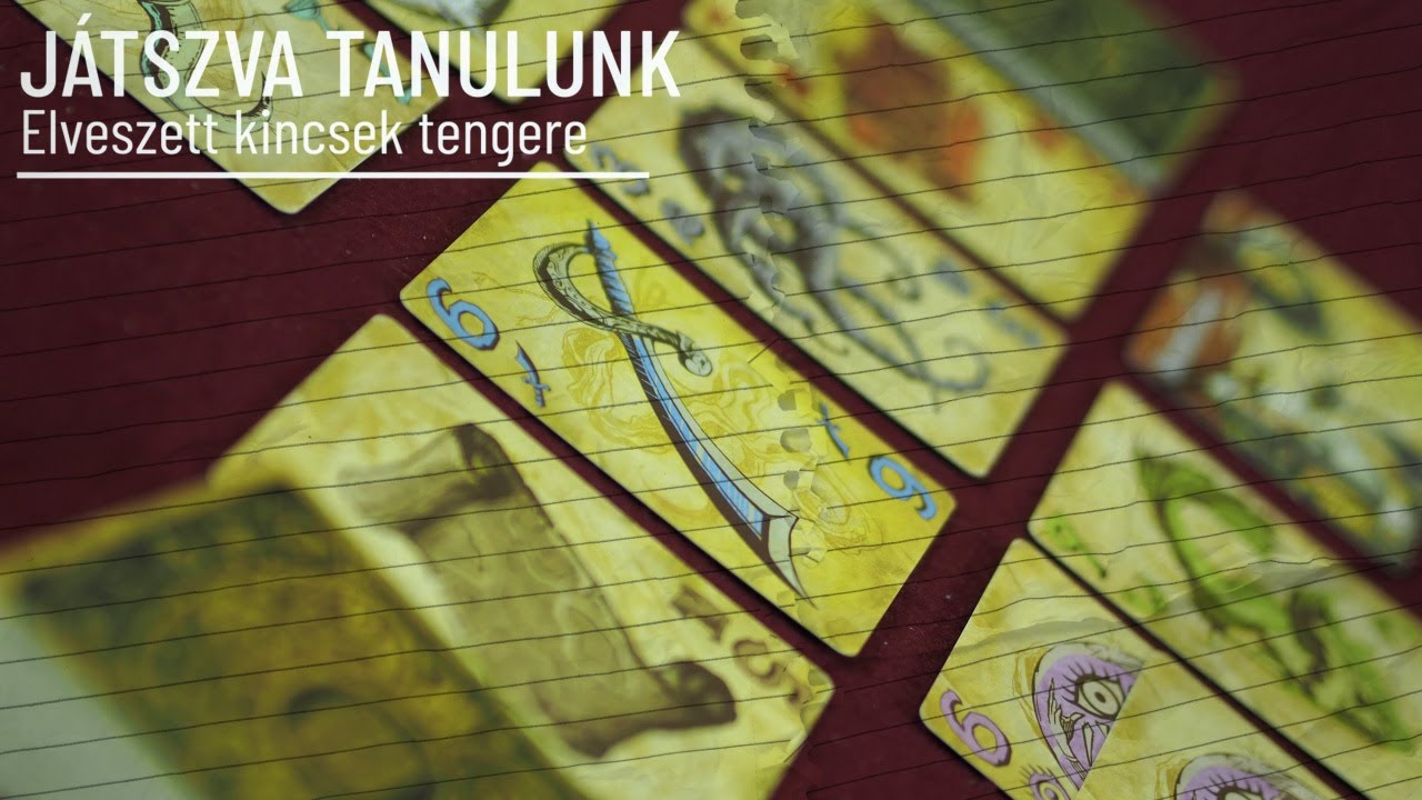Elveszett kincsek tengere társasjáték📝 JÁTSZVA TANULUNK