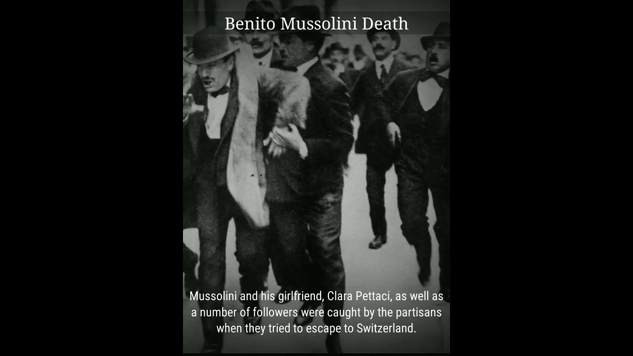 Benito Mussolini death | History
