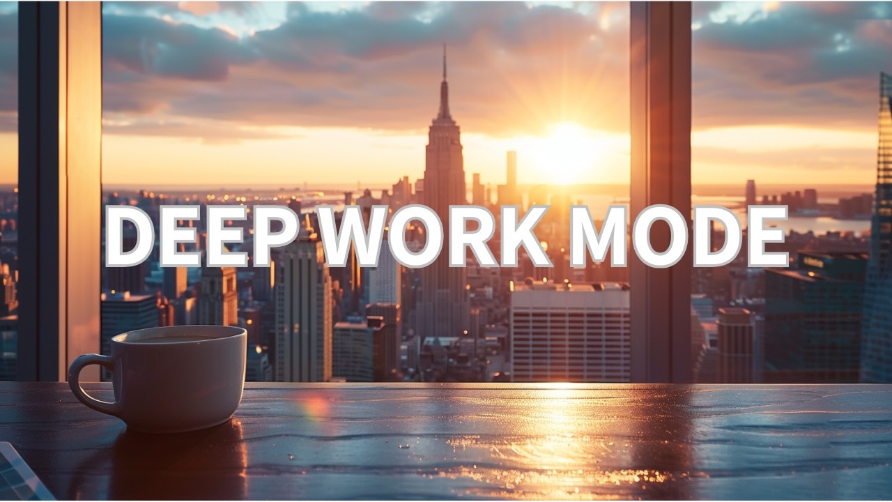 ［BGM　Lofi］DEEP WORK MODE