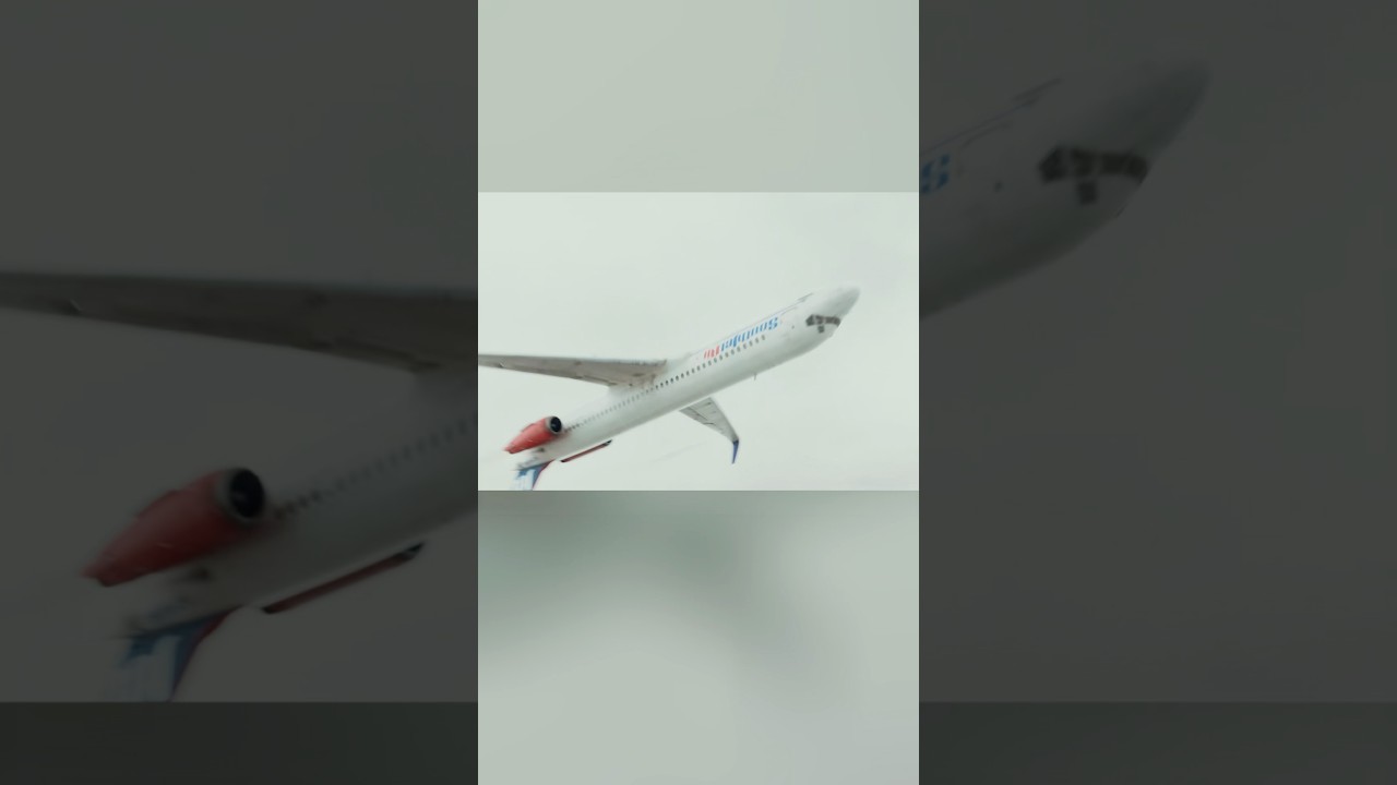 The captain flew the malfunctioning plane in reverse and successfully rescued 96 passengers.