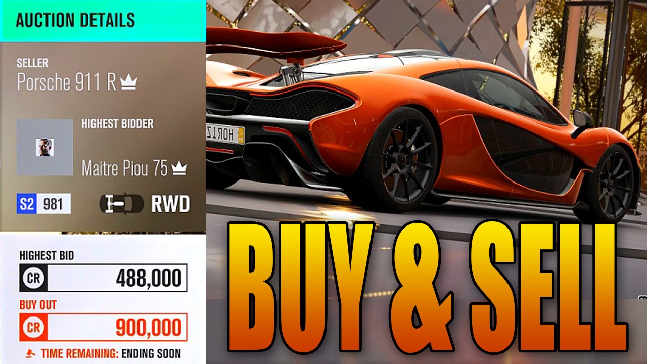 Forza Horizon 3: Buy & Sell Cars in the Auction House! (Gameplay & Tips)