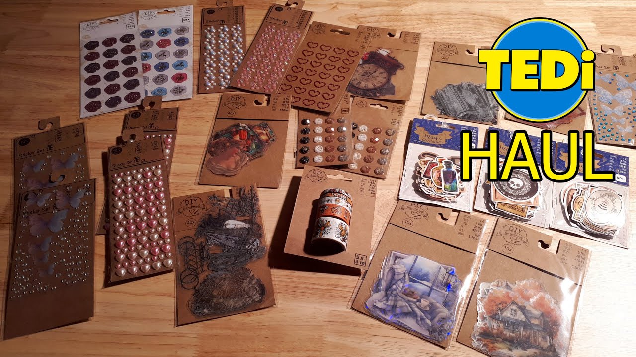 Tedi Haul/Woolworth Haul/STICKER❤️/Meeeega/NEU❤️