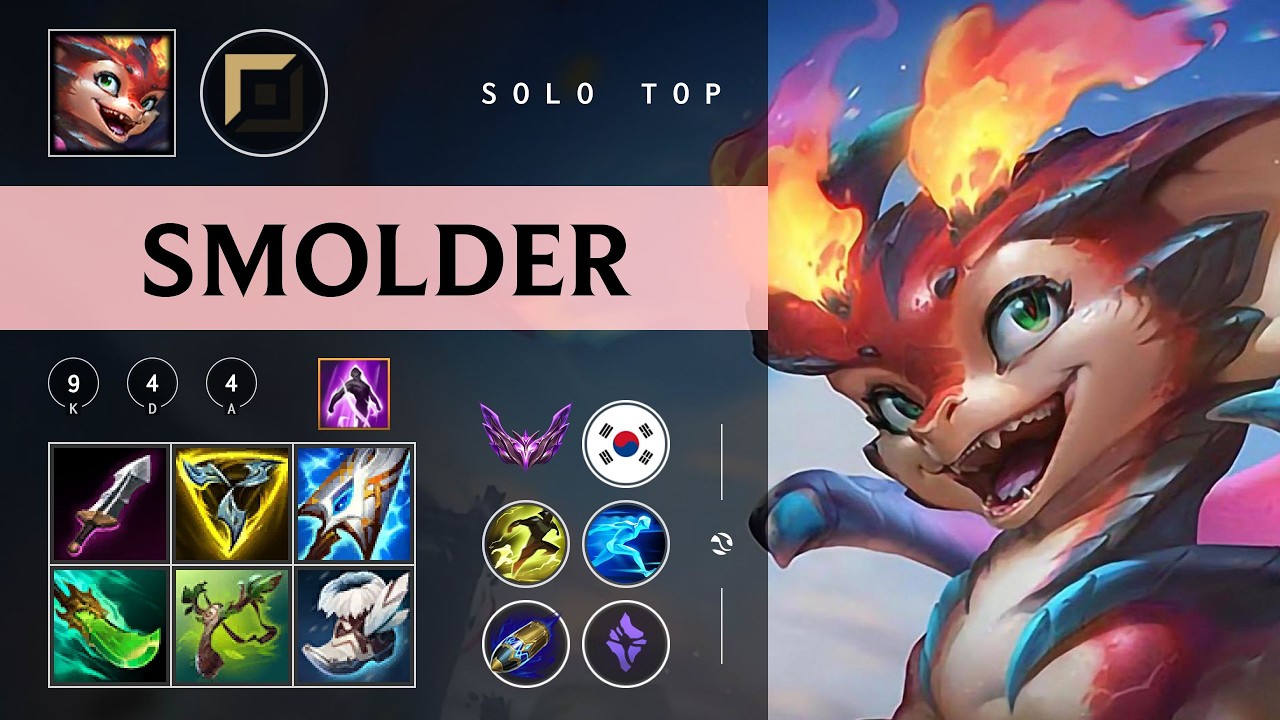Smolder Top vs K'Sante - KR Master Patch 26.03