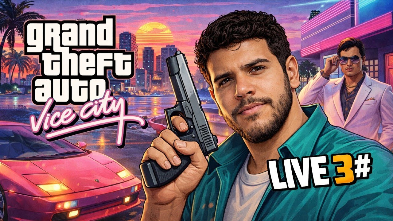 Aquecimento pro GTA 6: GTA VICE CITY!! SUBINDO NA VIDA