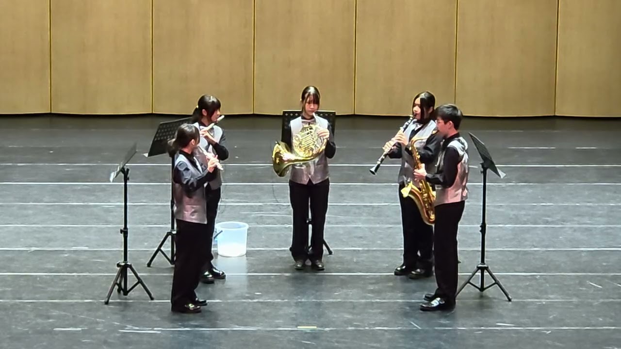 114仁和國中 木管五重奏 市賽 指定曲