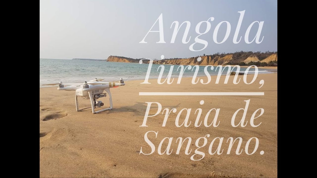 TURISMO PRAIA DE SANGANO LUANDA ANGOLA DRONE FOOTAGE 2017