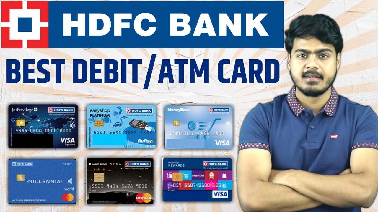 Best HDFC Bank Atm/debit card | Hdfc atm card features, fees & charges