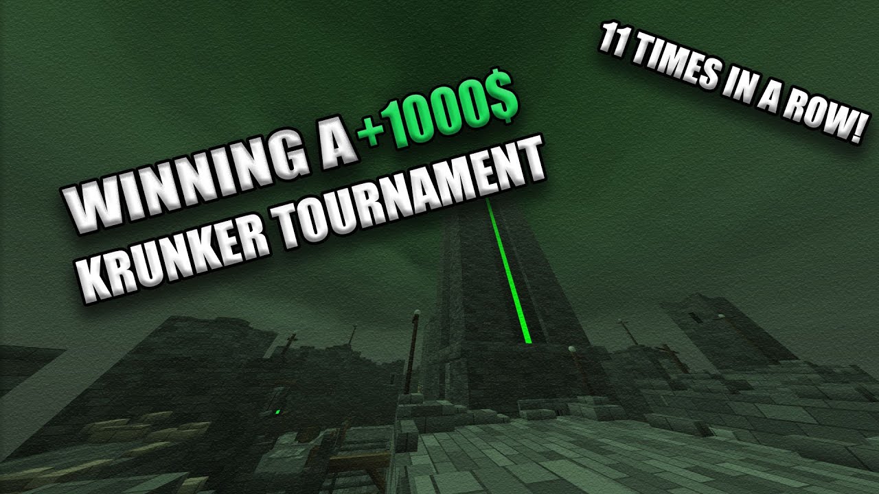 UNDEFEATED WEEKLY WINNER! | WINNING A 1000$ KRUNKER TOURNAMENT
