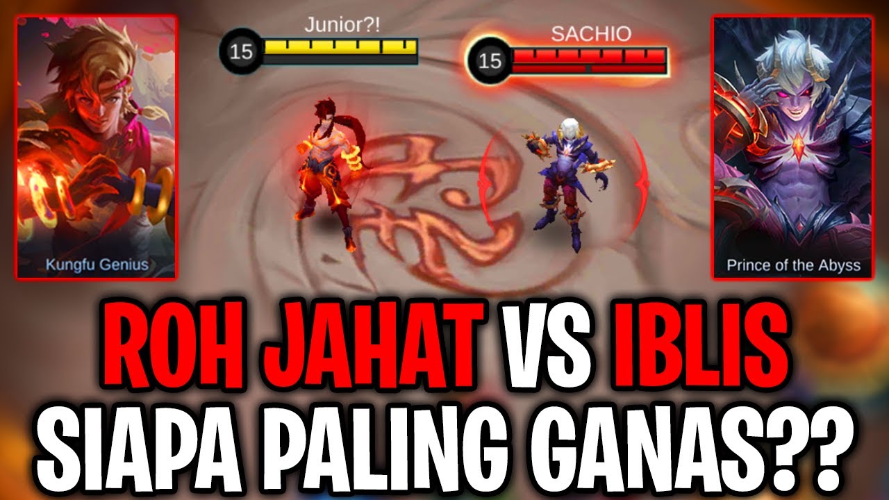YIN VS DYRROTH - KUNGFU GENIUS VS PANGERAN IBLIS - MLBB