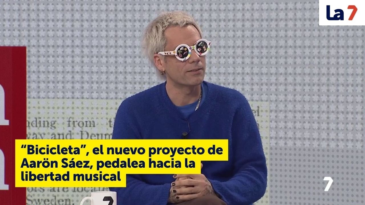 “Bicicleta”, el nuevo proyecto de Aaron Sáez, pedalea hacia la libertad musical | La 7